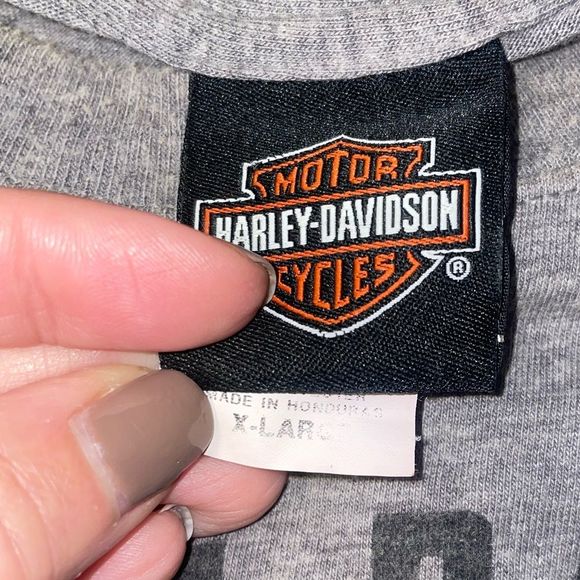 Harley Davidson Sleeveless T-Shirt.   LTOP489 - Picture 3 of 3